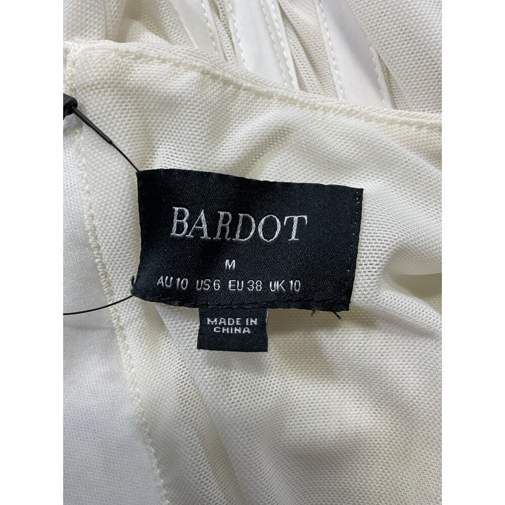 Bardot 'Ramona' White Corset Mesh Dress Size 6 - Picture 4 of 5